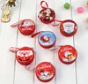 Christmas Creative Gifts Tin Coin Purse Mini Zipper Storage Box