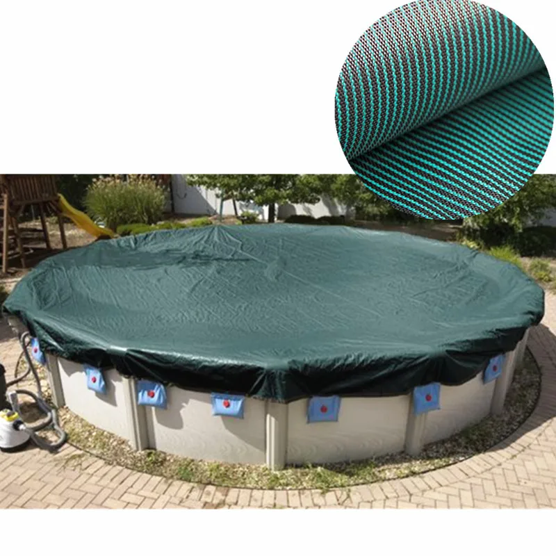 Swimming Pool Winter Safety Covers Fabric Durable Above Ground,24 Foot Above Ground Pool Winter