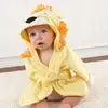 Fancy design terry different design baby bathrobe