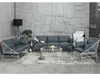 Iron Wire Modern Wedding Design Lounger Sofa Set With Cushion