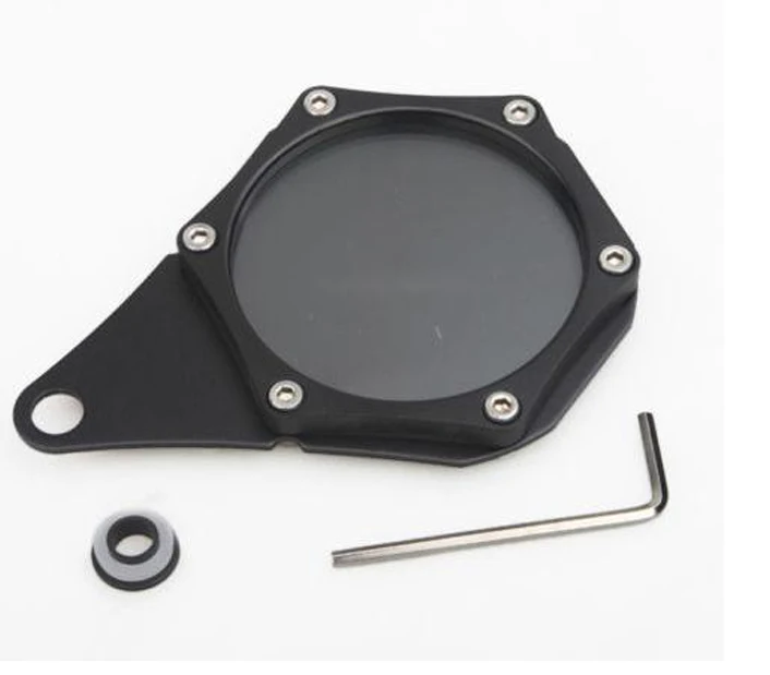 Colorful Motorcycle Frame Tax License Disc Holder Plate