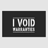 Adhesive Security Seal Void Stickers, Warranty Sticker Void If tampered Security Seal Void Stickers
