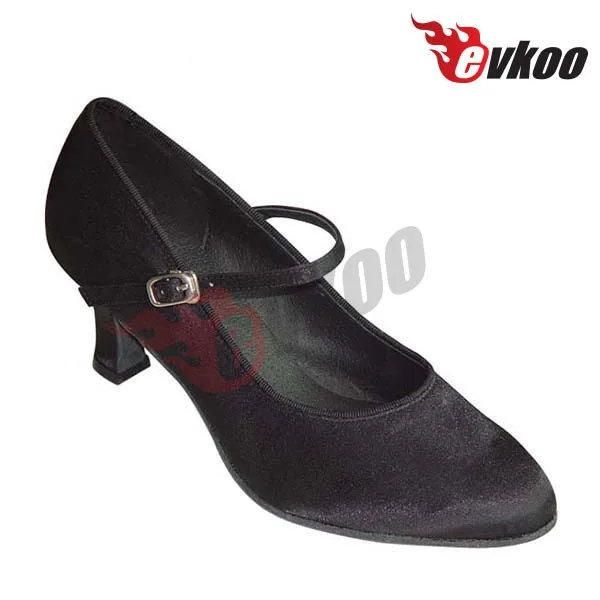 Comfortable Latin Teacher Shoes Flamengo Pattern Cotton Fabric