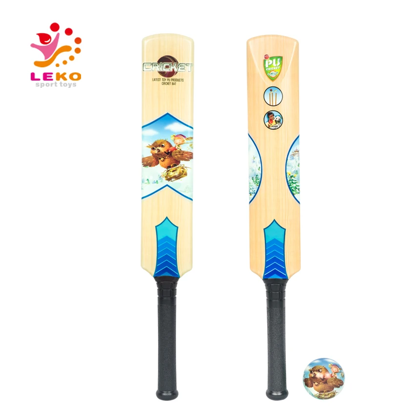 wholesale heat transfer printing PU Bat Cricket for children