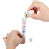 2018 hot sale Gold stamp micro needle for Skin care titanium 24k gold plated stamp derma roller