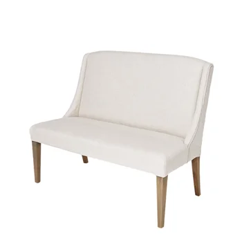 Simple Designs Luxury Velvet Two Seater Clic Wood White Sofa Simple Designs Luxury Velvet Two Seater Clic Wood White Sofa Chair