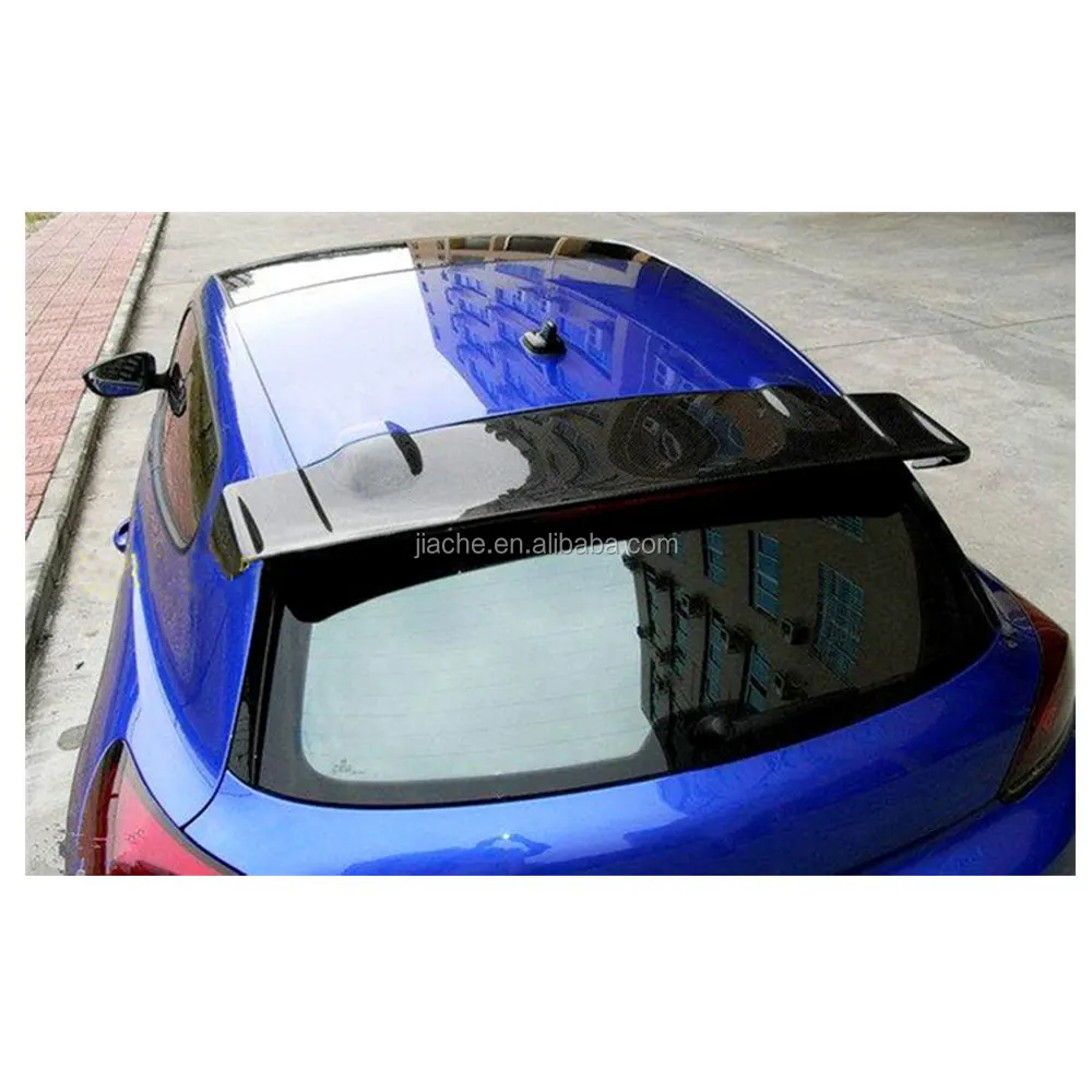 Carbon Fiber Rear Roof Lip Spoiler Trunk Boot Wing For Volkswagen Vw Scirocco 20102014 V Style