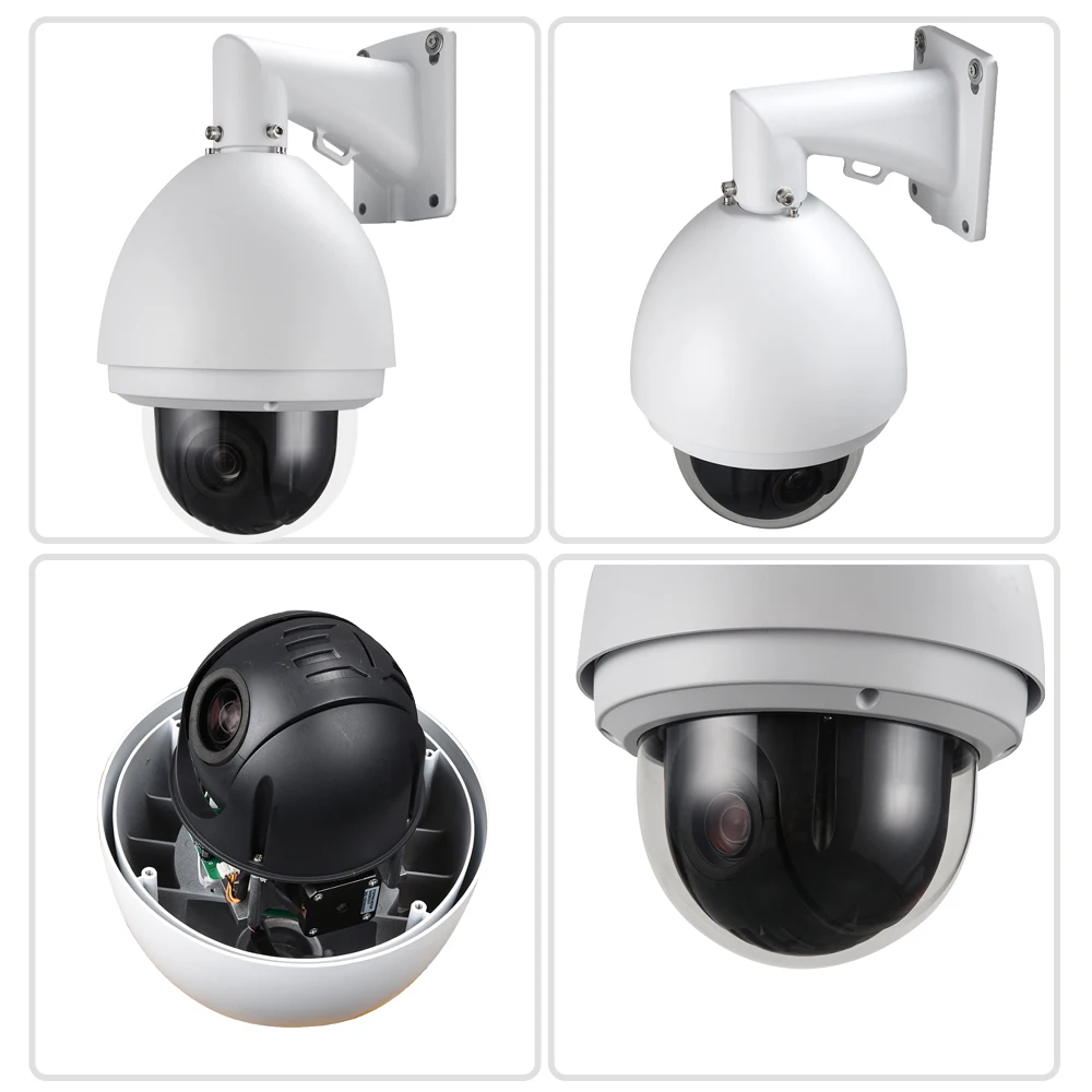 Cctv Full Metal Hd Ip 1080p 2mp H.265 High Speed Dome Ptz Camera 33x ...