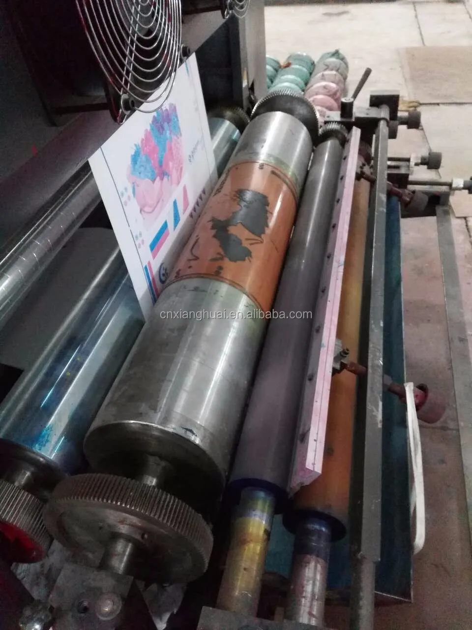 Plastic Film Flexo Printing Machine With Factory Price Pe Film Flexo Printer Paper Roll