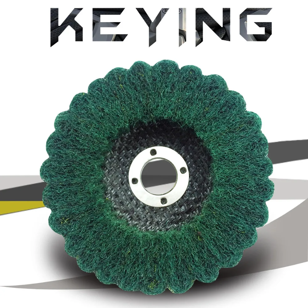 50x25x6mm Hot Sales Abrasive Nonwoven Wheel For Polishing Metal