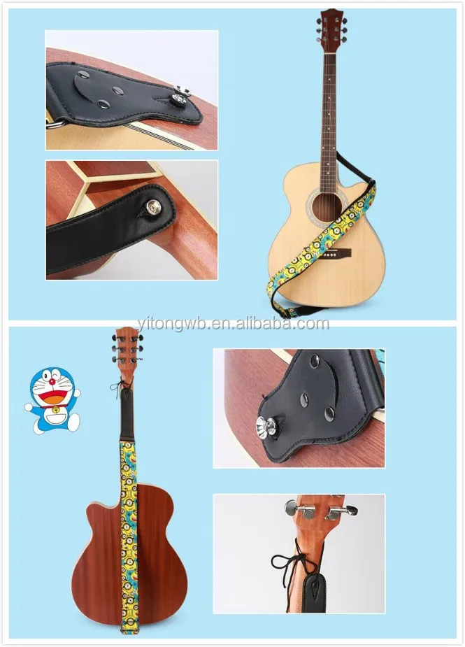 On Sale!!! Custom Design Sublimation Print Anime Guitar Strap - Buy Custom  Bass Guitar Straps,Guitar Strap,Colorful Guitar Straps Product on  