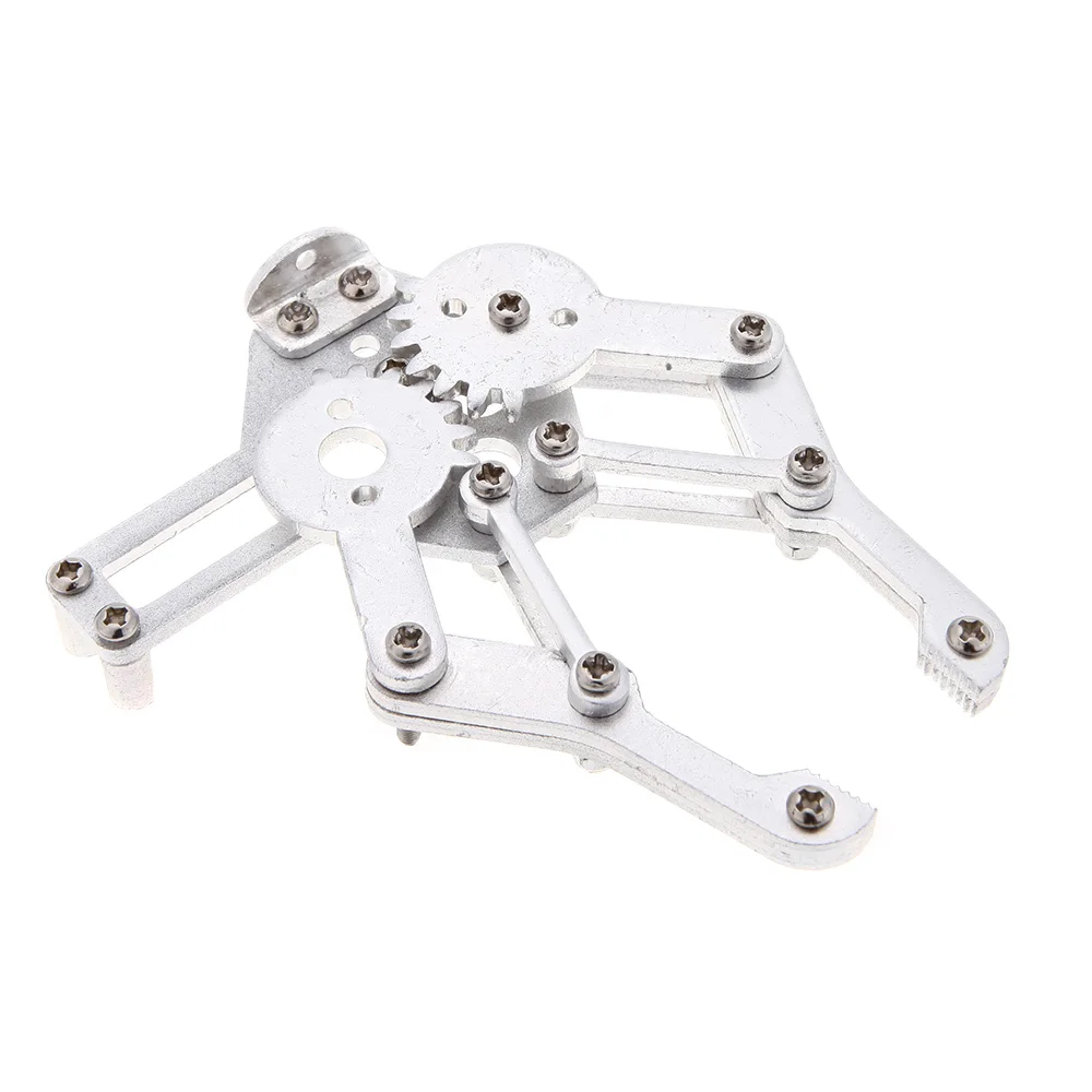 Alloy 6 DOF Robot Arm Clamp Claw & Swivel Stand Mount Kit for Arduino 