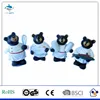 4 in 1 bear 8" kitchen accessories,polyresin kitchenware