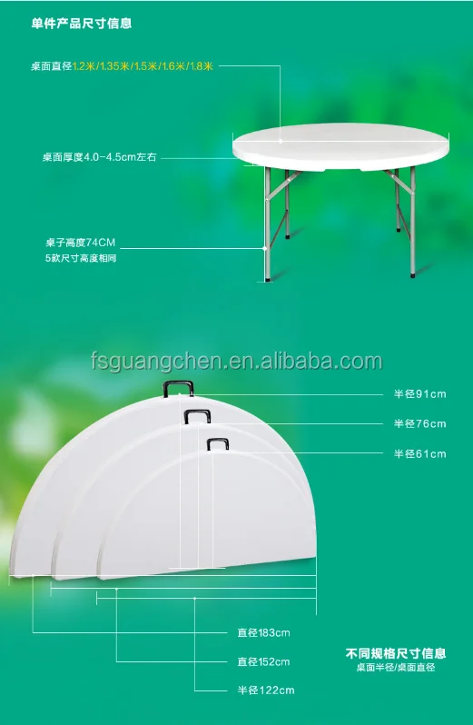 5ft Cheap Modern Plastic Banquet Folding Round Table Folding Dining Table Buy Plastic Folding