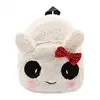 Wholesale Small children Laser Plush unicorn Backpack Kids Children School Bag Plush Cartoon Toy Baby Backpack shoulder bag