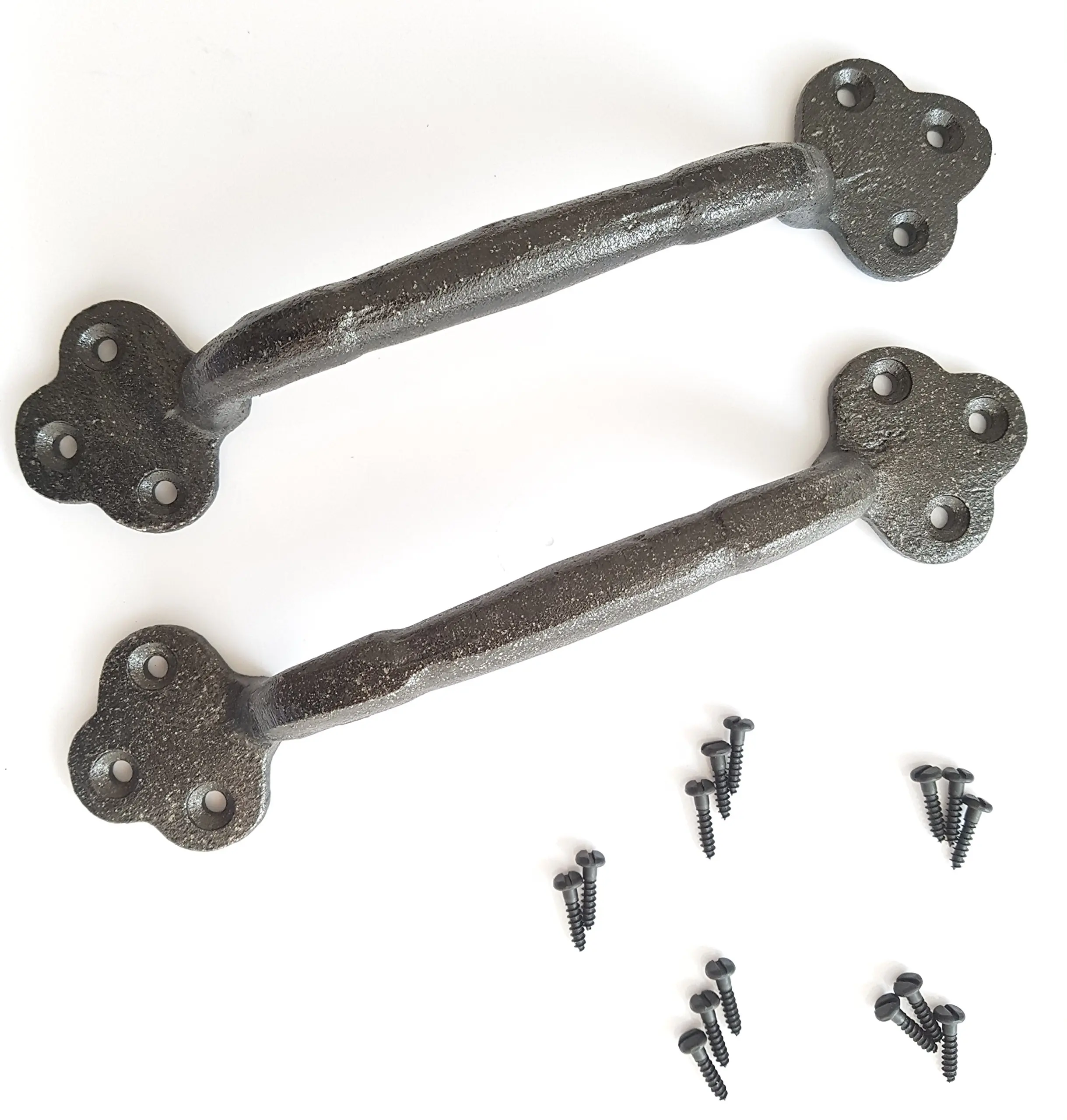 Rustic Hardware Pulls Find Deals On Get Quotations Rustic Cast Iron Gate Door Handle Pull Set Of Two With Matching S Barn