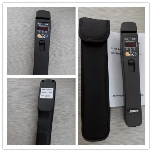 ST3820 Optical fiber Identifier with built VFL function optical fiber tester