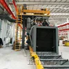 Shot Blasting Machine / H Beam Steel Structure Shot Blaster