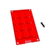 I2C output capacitive touch sensor MPR121