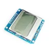 Blue screen SPI interface Nokia 5110 LCD Module MCU AVR development board