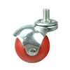 Good quality office furniture hardware plastic ball shaped caster wheels