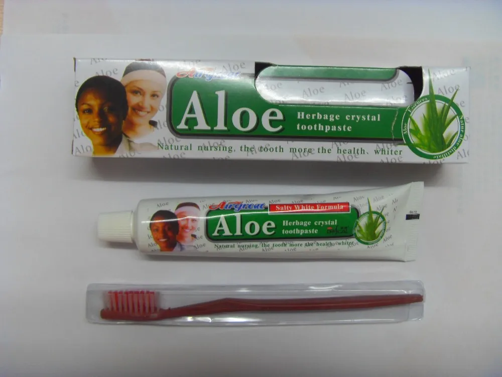 French Natural Herbal Aloe Vera Toothpaste 50g Brand Wholesale Price