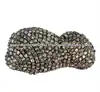 925 Sterling Silver Finding Beads Spacers & Connectors Diamond Pave Finding Beads