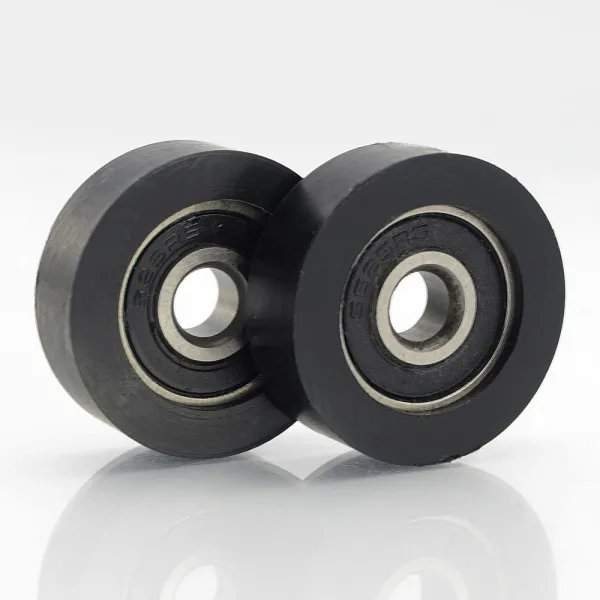 625rs 5x20x6mm Small Rubber Wheel With Bearings Buy Small Rubber Wheel With Bearings,Rubber