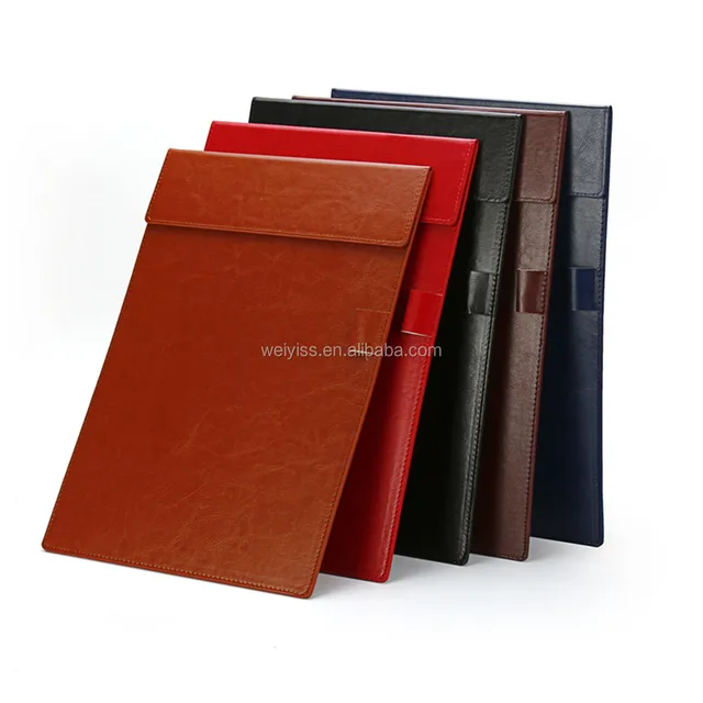 PU A4 Multifunction Document Clipboard File Folder Meeting Paper Organizer New