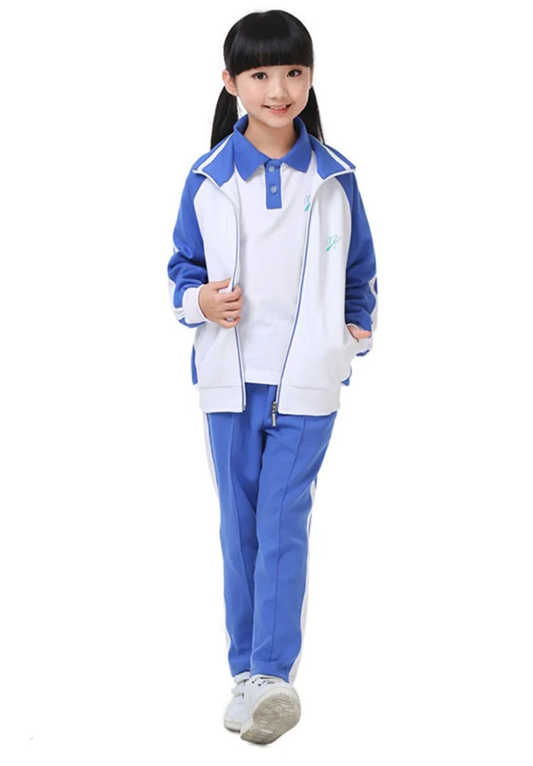 Egyptian Long Blue School Uniform Sports Track Suits - Buy School ...