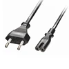 Italy IMQ CEI 2 Pin Plug to IEC C7 power cord With Grounding