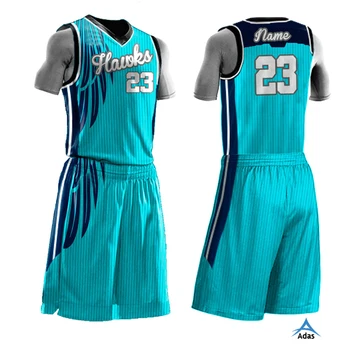 black and blue basketball jersey