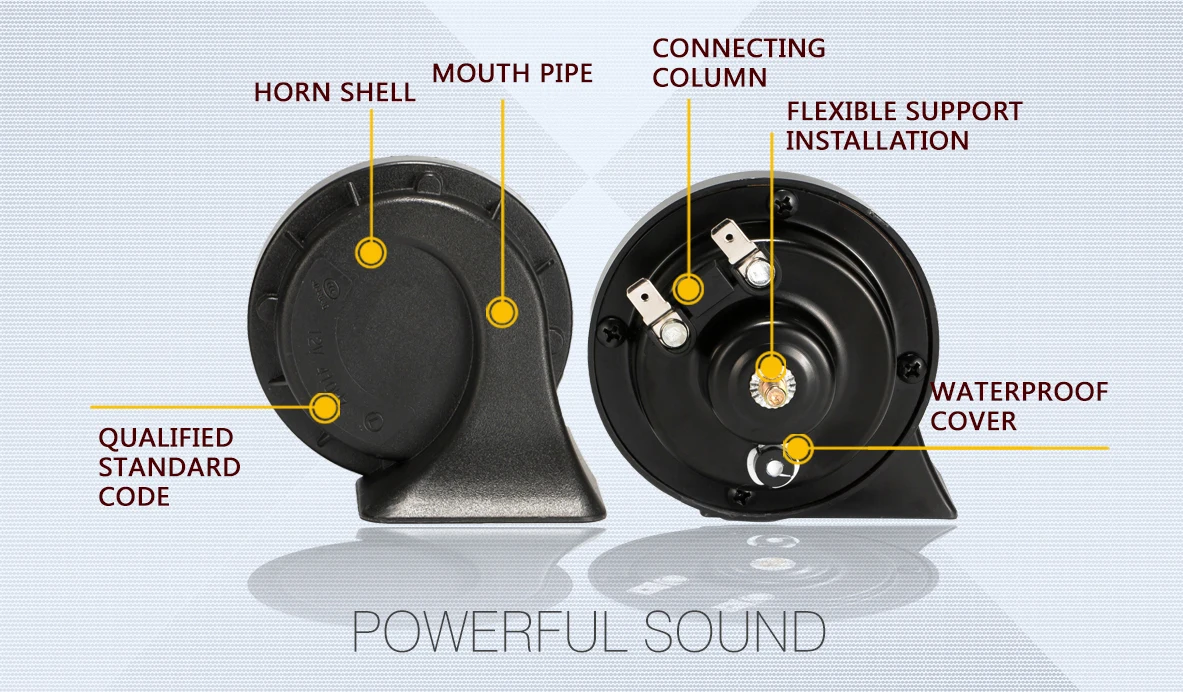 High Quality 12v 115db Multisound Car Horn Buy 12v Car Horn,Types Of