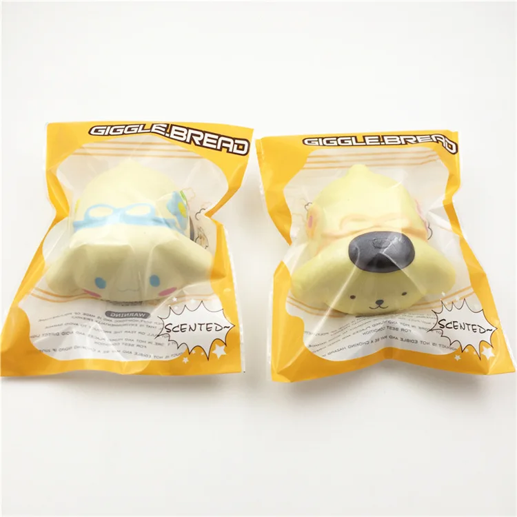 China Factory Supplier High Quality Soft Slow Rising With Good Smell Animal Lovely Dog Doggy Kids Squishy Toys