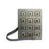 weather proof industrial metal keypad stainless steel machine tools keypad