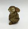 Easter fairy garden mini rabbit brown