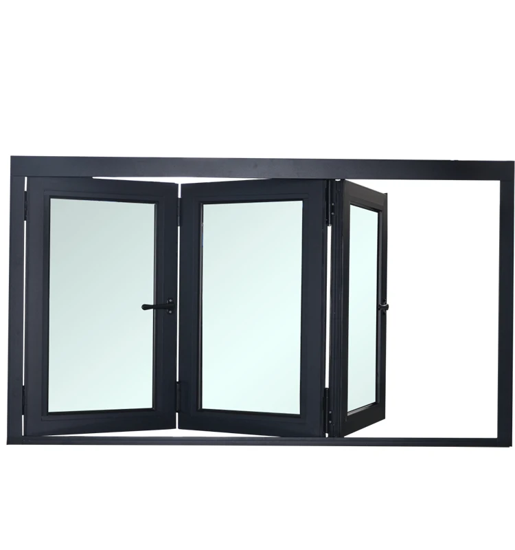 YY highend  AS2047 bifolding windows thermal break aluminum double Glazing folding door/bifolding door German hardware
