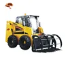 skid steer grapple log for mini loader skid steer attachments