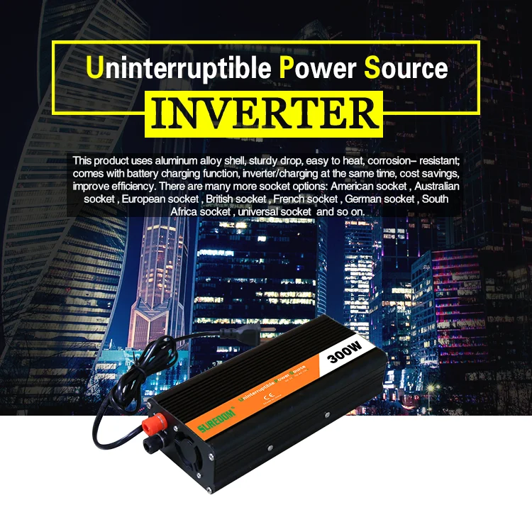 300w Dc 12v 24v To Ac 110v 2v Micro Power Solar Inverter With Battery Charger Buy 300w 1000w Power Inverter With Battery Charger Microinverter Inverter 12 V To 2 V Product On Alibaba Com