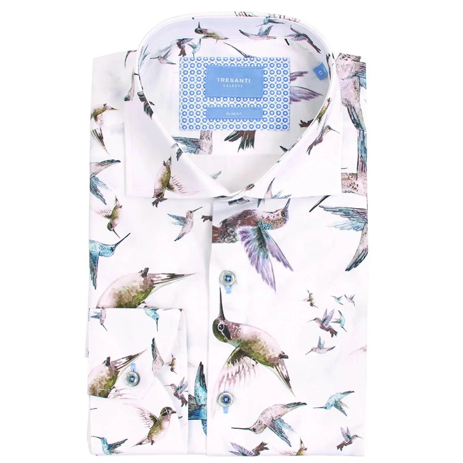 mens bird pattern shirt