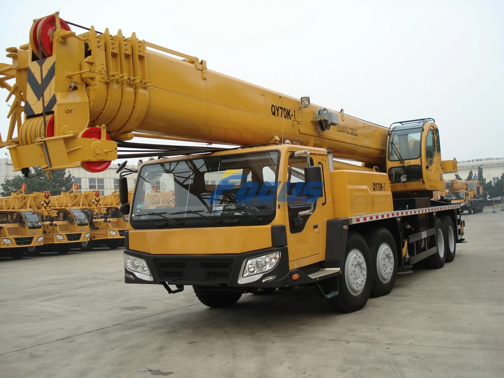 Qy70kh Qy70kd Qy70ki Pilot Control 70 Ton Big Crane For Sale Buy 70