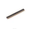 2.54MM single row of round H-3 pin L-10.0 round pins straight single row 1.778 mm SIP Socket