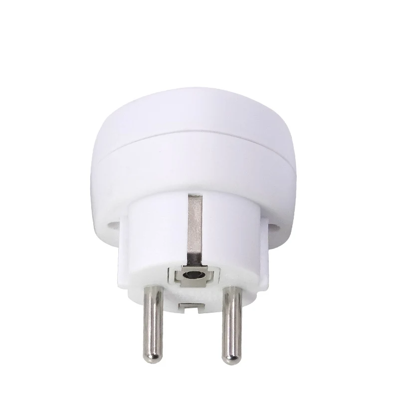 Shuko Schuko - Adattatore Da 2 Pin A Presa UK A 3 Pin AC, Da