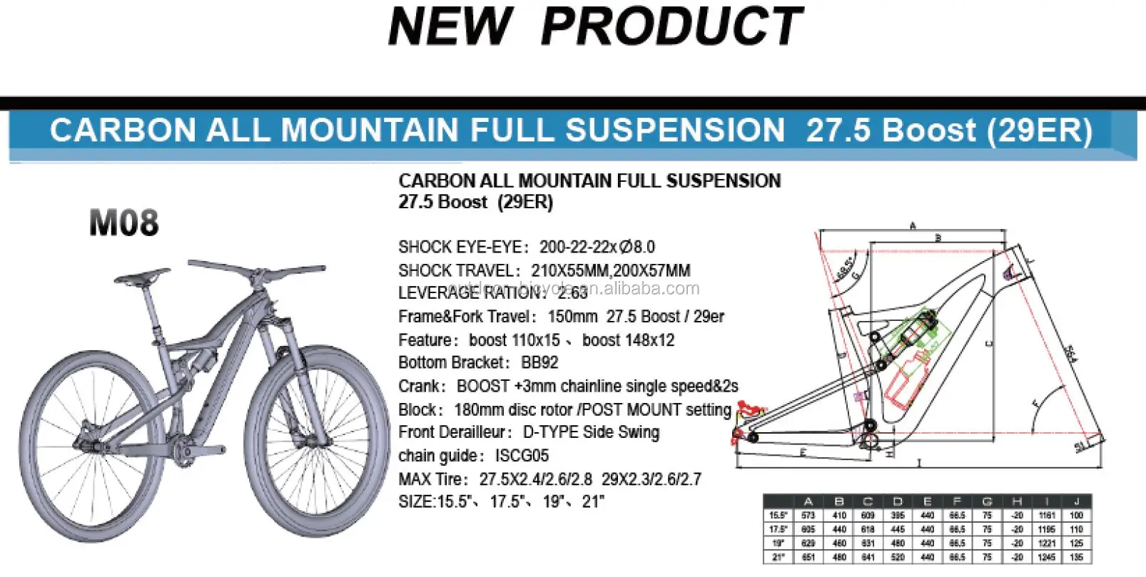 Wholesale Oem Design Full Carbon All Mountain Mtb Bicycle Frame&fork ...