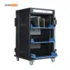 Steel 24 slots Removable USB 2.0 2.4A Tablet Charging Cart OEM and ODM services