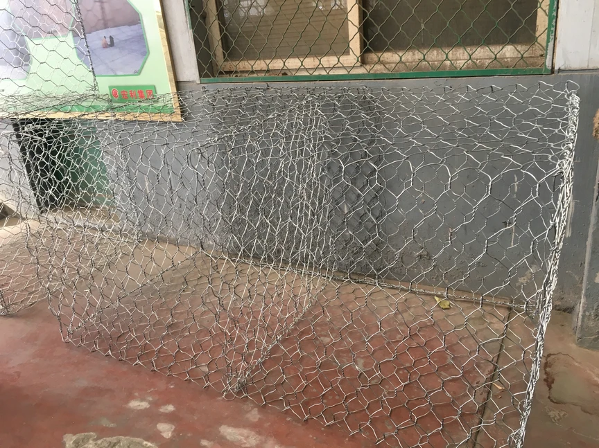 galvanized wire mesh garbion stone cage