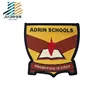 Creative hand made school gold embroidery crown badge