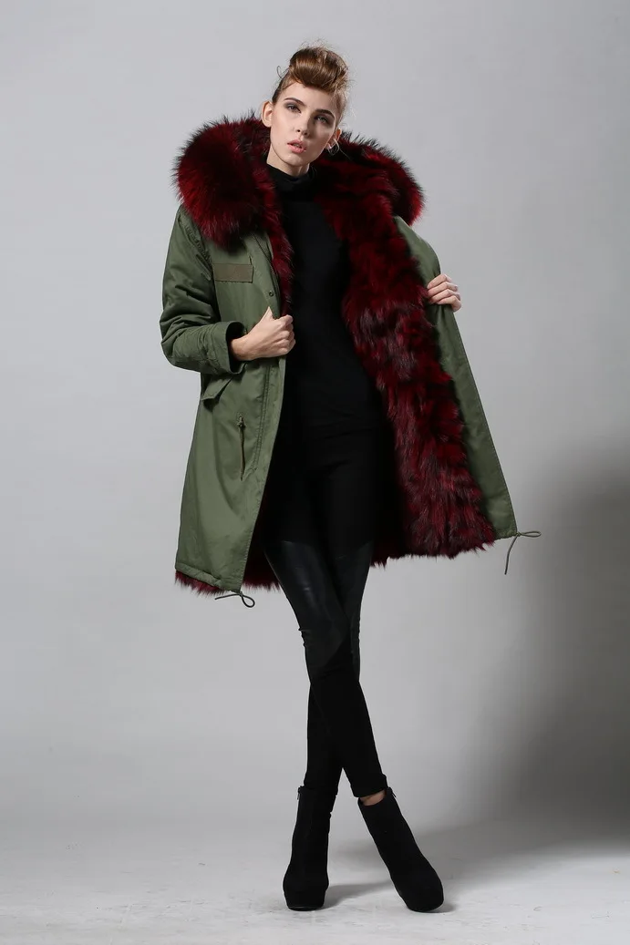 Hot Un Stock >> Fourrures de renard multicolore femmes vente chaude haute mode parka de fourrure capot parka ... Hot Un Stock >> Fourrures de renard multicolore femmes vente chaude haute mode parka de fourrure capot parka ...