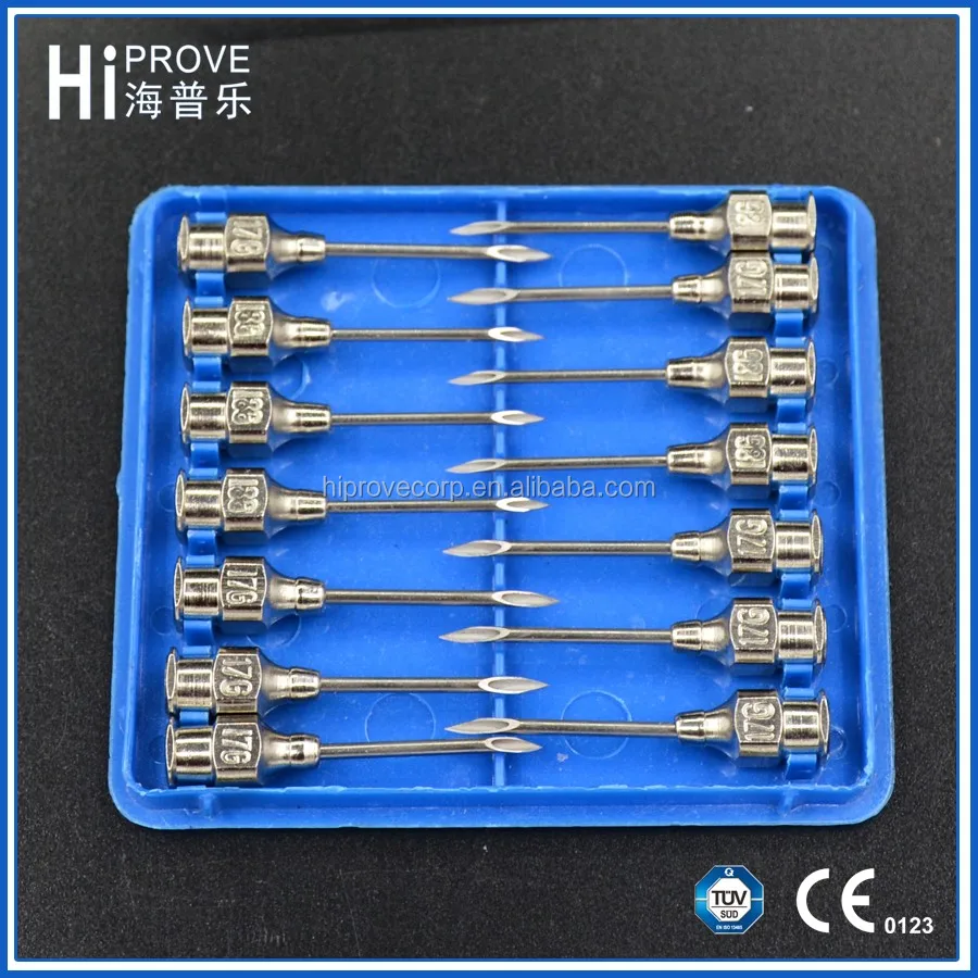 Stainless Steel Hypodermic Veterinary Injection Needles For Veterinary