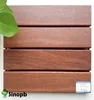 Merbau Solid Wood Deck Tile with Eco-friendly Plastic Base Easy